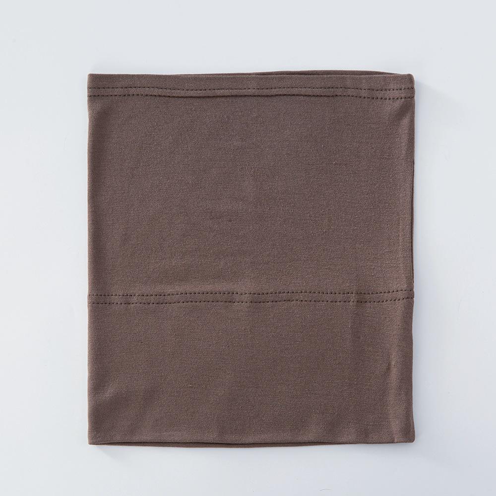 Women's Mercerized Cotton Modal Elastic Tube Hat & Scarf Cap