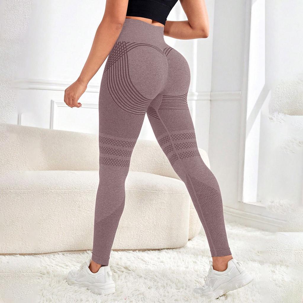 Женские повседневные бесшовные брюки для фитнеса с подтяжкой бедер, облегающие и с высокой талией, штаны для йоги Seach Hip