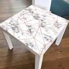 Glossy Marble Lack Table Tops Wall Sticker Furniture Desk High Grade Film Waterproof Stickers Removable Retread Home Decals