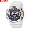 SMAEL Новые спортивные студенческие электронные часы, водонепроницаемые электронные часы для альпинизма на открытом воздухе