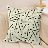Retro Golf Cushion Cover Soft Plush Fabric DoubleSided Printed Cushion Covers for All Seasons Modern HomeDecor Gift