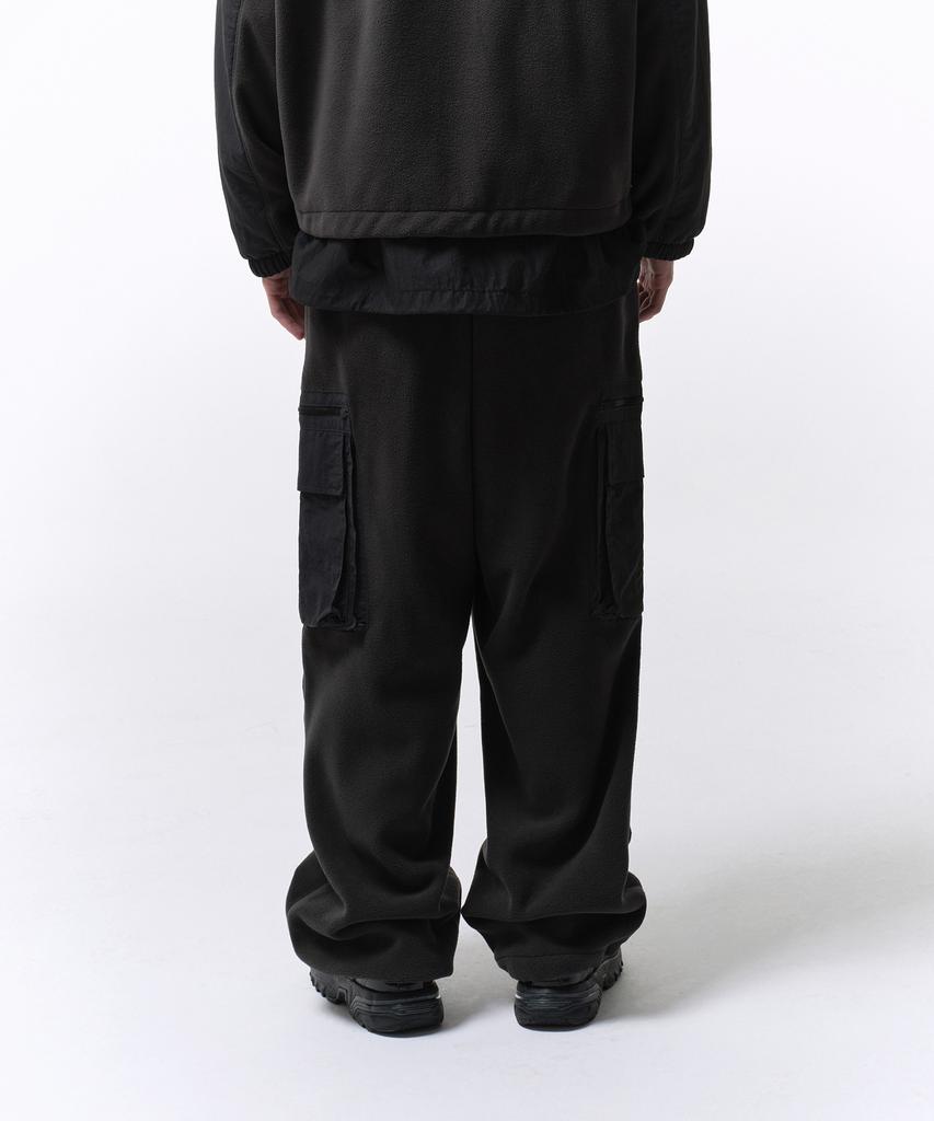 MUSINSA STANDARD [City Leisure] Polar Fleece Belted Cargo Pants [Grey]
