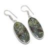 Dragon Blood Gemstone 925 Sterling Silver Jewelry Earring 1.89"