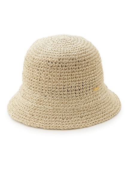 Fine Knit Bucket Hat 09WGH232555 BEG F [Mira Owen] Women's
