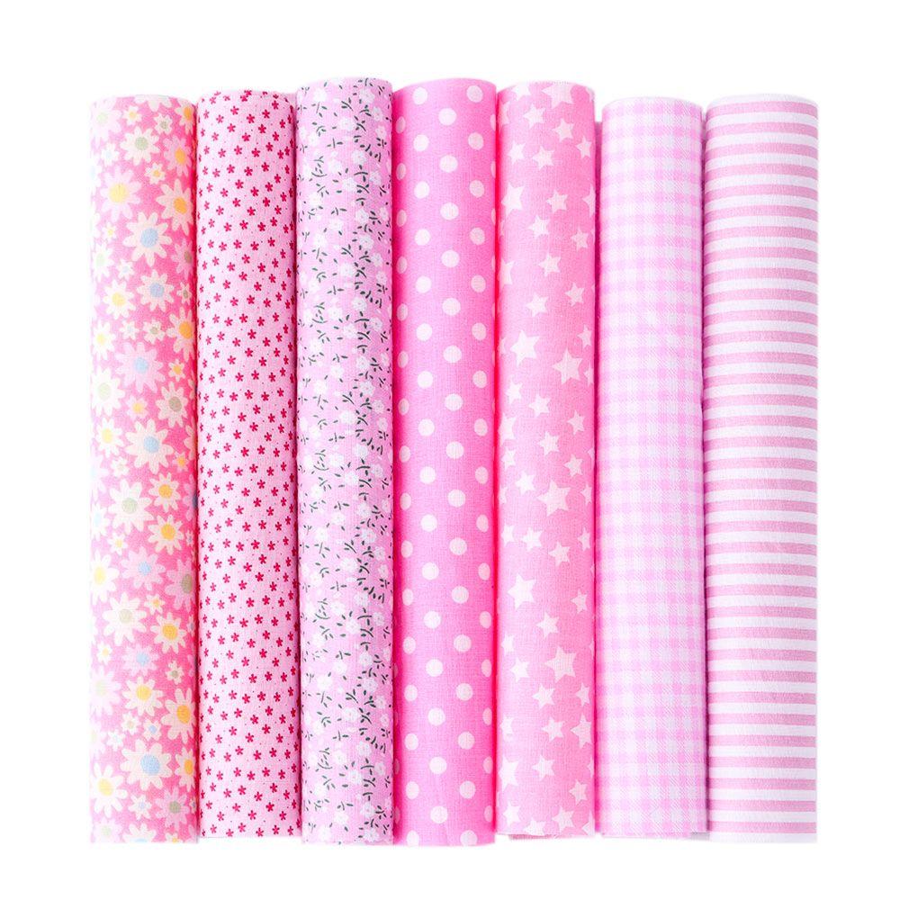 7 шт. Одежда Ручной работы Хлопковая ткань Винтажная ткань Лоскутная ткань Материал Шитье Цветочный принт