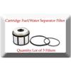 Партия из 3 шт. Топливный фильтр FD4596 Подходит: Ford Серии F и E 7.3L Powerstroke Дизель
