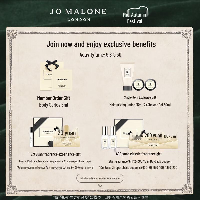 Jo Malone Wild Bluebell Cologne 30мл