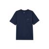 Nike T Shirts Men's Navy Blue Crew Neck Moderate HQ9241-451