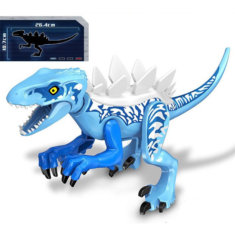 Парк Юрского периода Мир Динозавры Гиросфера Велоцираптор Раптор Блю Чарли Эхо Оуэн Клэр Модель Блоки Фигурка Игрушки Для Детей