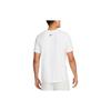 Nike Logo Print Short Sleeve Crew Neck T-Shirt Men Tops White DR7582-100