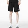 Under Armour All Over Print Loose Fit Short Sleeve Training Knit Shorts Casual Sports Set Unisex Sets Black 21500531-001+21500206-001