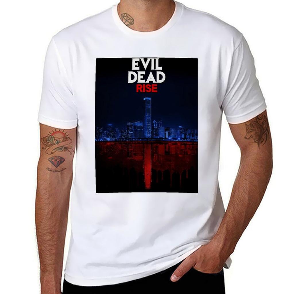 Evil Dead Rise Film TShirt No Iron Casual Short Sleeve Top TShirt