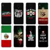 Black Tpu Case For Xiaomi Redmi 7A 8 8A 9 9A 9C Case Redmi Note 8T 8 Pro T Note 9 9S 9 Pro Case Mexico Flag Emblem