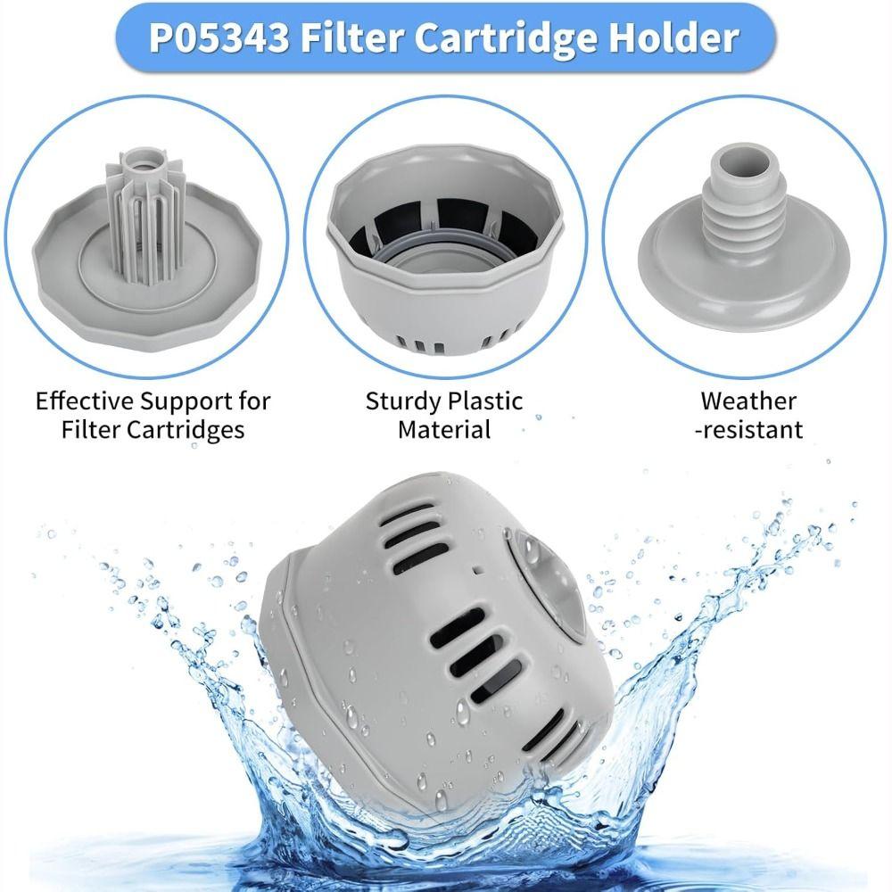 Easy Install Cartridge Filter Holder Plastic Rubber Hot Tub Filter Holder Hot Tub Part