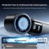 Turbo Portable Folding Mini Fan with Semiconductor Cooling
