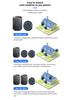 Waterproof Wireless Dog Training Doorbell with Touch Button, 60 Melodies, 5 Volume Levels, 2 Receivers & 3 Transmitters.