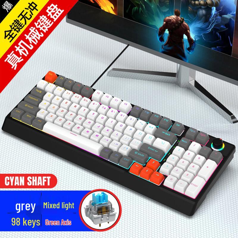 RGB проводная механическая игровая клавиатура Zero Point