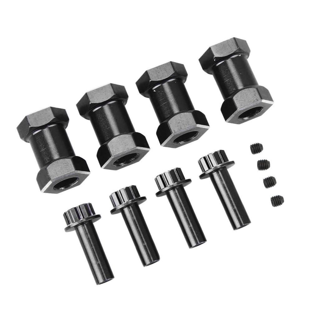 4Pcs/Set Metal RC Wheel Hex Hub RC Cars Accessories Crawler Wheel Adapter For 1/10 RC Crawler