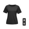 Womens Quick-Dry Loose Fit Short Sleeve Yoga Top Summer Running Fitness Gym Workout