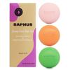 2 Shampoo Bars and Face Cleansing Gift Set 3Pcs, Pink
