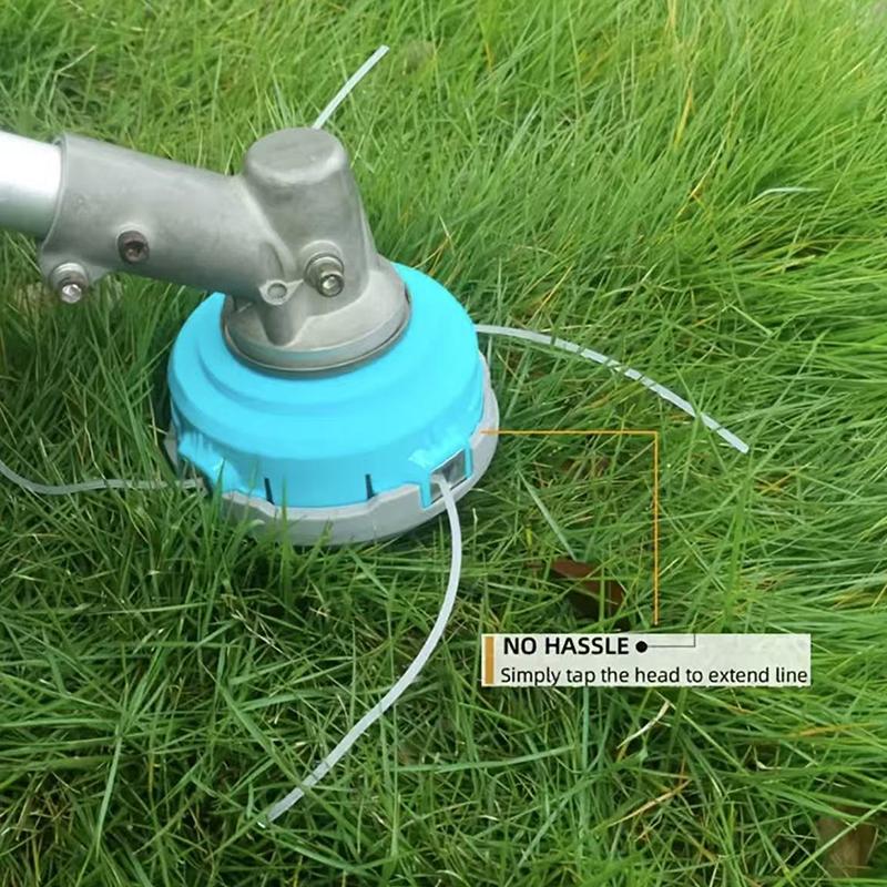 4 Lines Grass Trimmer Head M10*1.25 Threaded Automatic Outline Brush Cutter Parts Garden Accessories