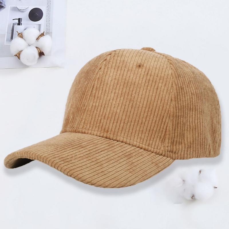 Вельветовая бейсболка с вышивкой, осенне-зимняя, для улицы, солнцезащитная, кепка с козырьком, мужская рабочая кепка