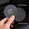 2Pcs Car Suede Water Cup Pad Anti-slip Coaster Accessorys for Cadillac ATS BLS CT4 CT6 CTS ESCALADE STS XLR XT4 XT5 XTS SLS