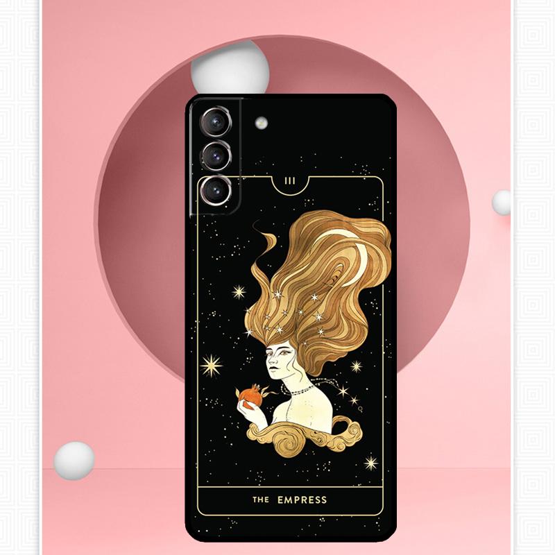 Witches Moon Tarot Mystery Totem Cover For Samsung Galaxy S23 S24 Ultra S8 S9 S10 S22 Plus Note 10 20 Ultra S20 S21 FE Case