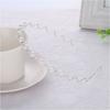 Jewelry Hair Band Head Chain Metal Pearl Crystal Wave Hairband for Women Headwear Black Silver
