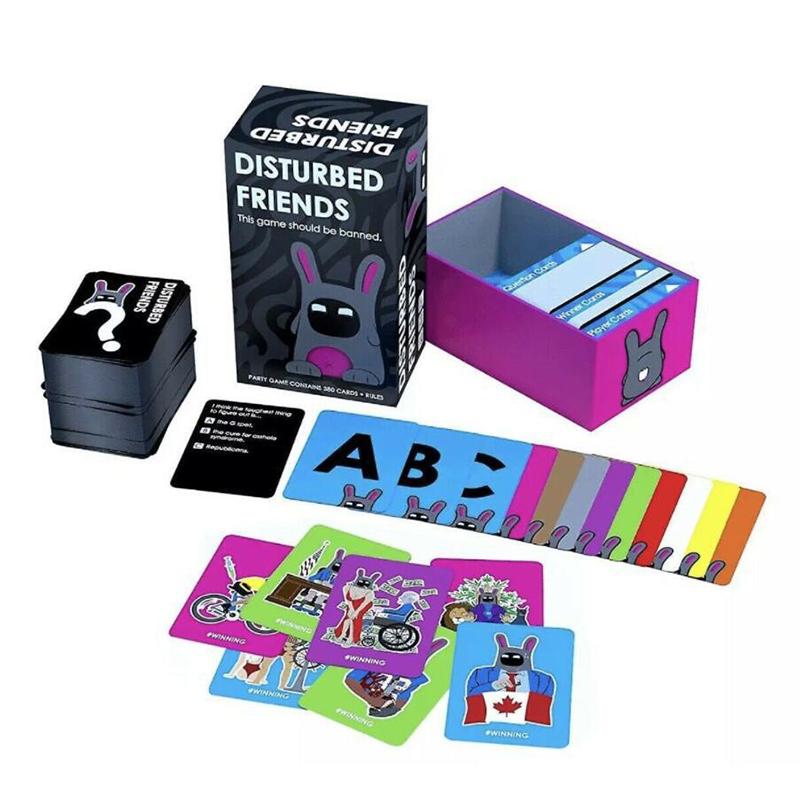 DISTURBED FRIENDS Puzzled Friends Party Настольная игра Карточная казуальная игра