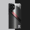 Sleek Black Silver Sports phone case s26 ultra case glass mobile phones for Samsung Galaxy S26 S25 S24 S23 S22FE Ultra Plus