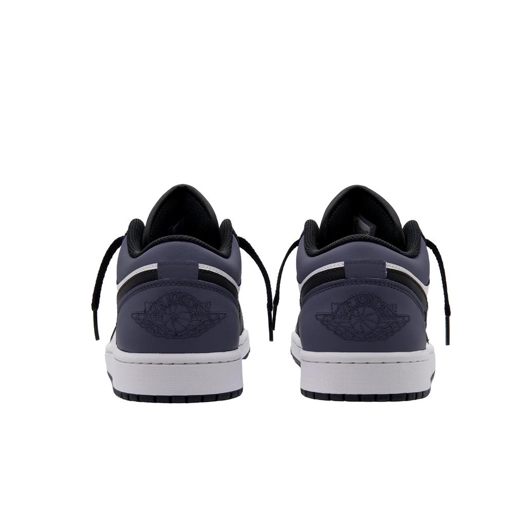 Jordan Air Jordan 1 Low top Vintage Basketball Shoes Men's Purple Black 553558-040(Team1919--)