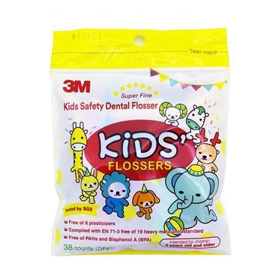 3M Kids Disposable Dental Floss 38 Pieces
