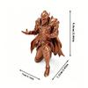 3D Printed Knight Pen Holder Multi-functional Decoration Desktop Ornaments Creative Warrior Pen Stand Home Office