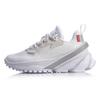 Li Ning Shock Absorbing Non-Slip Lightweight Low-Top Running Shoes Women Sneaker White ARHQ066-2