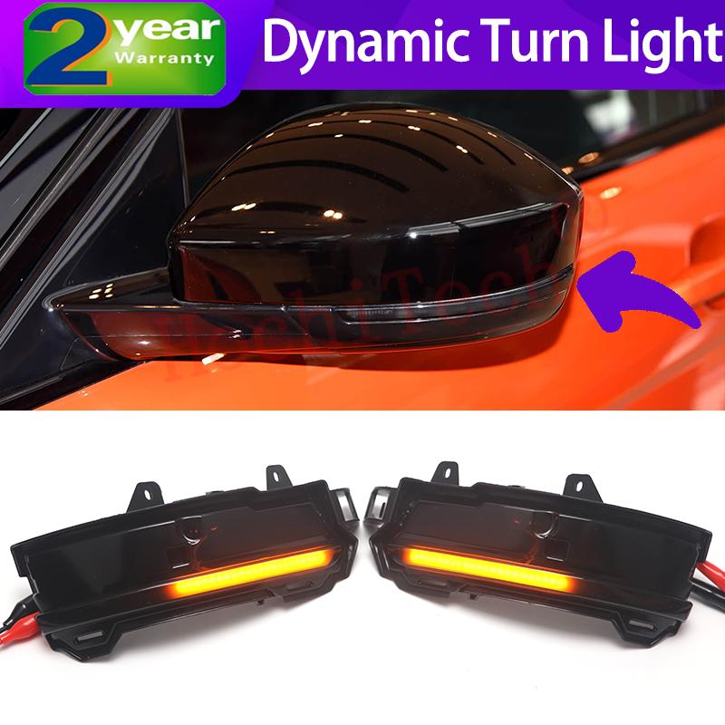 Dynamic Turn Signal LED Side Mirror Indicator Blinker Sequential Lamp for Land Rover Discovery Sport L550 Range Evoque L538 L560