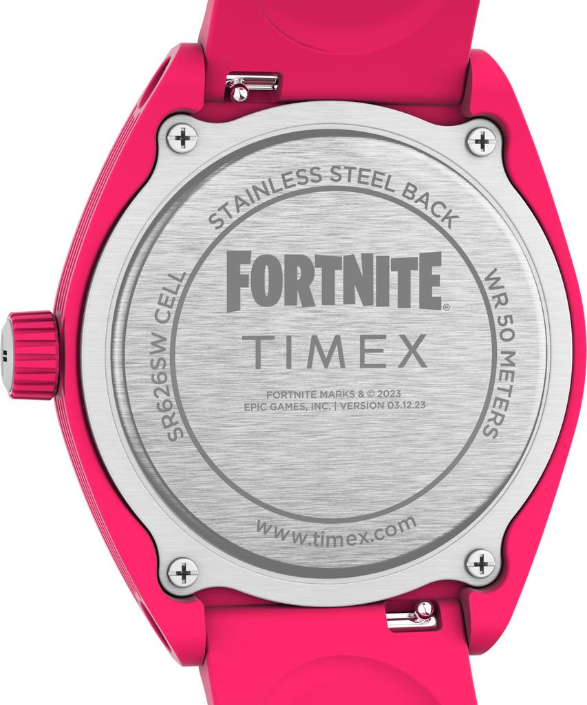 TIMEX Lab Watch Quartz 5 ATM Water Resistant Mineral Glass Pink Dial TW2W96800 Unisex