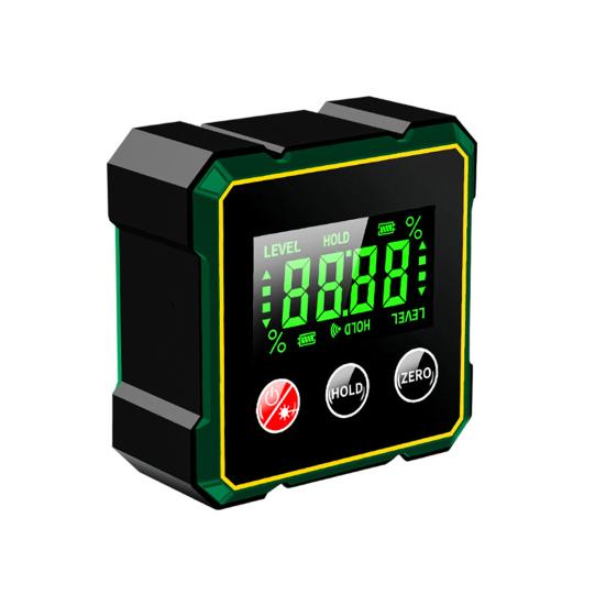 Цифровой угломер с прочным магнитным основанием, ЖК-дисплеем, высокоточный водонепроницаемый инклинометр IP54, цифровой уровень для деревообработки