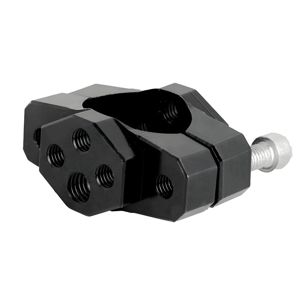 Motorcycle Handlebar Bumper Mount Bracket Clamp For LED Spot Fog Light For Front Shock Absorber Installat 22-32mm/17-54mm