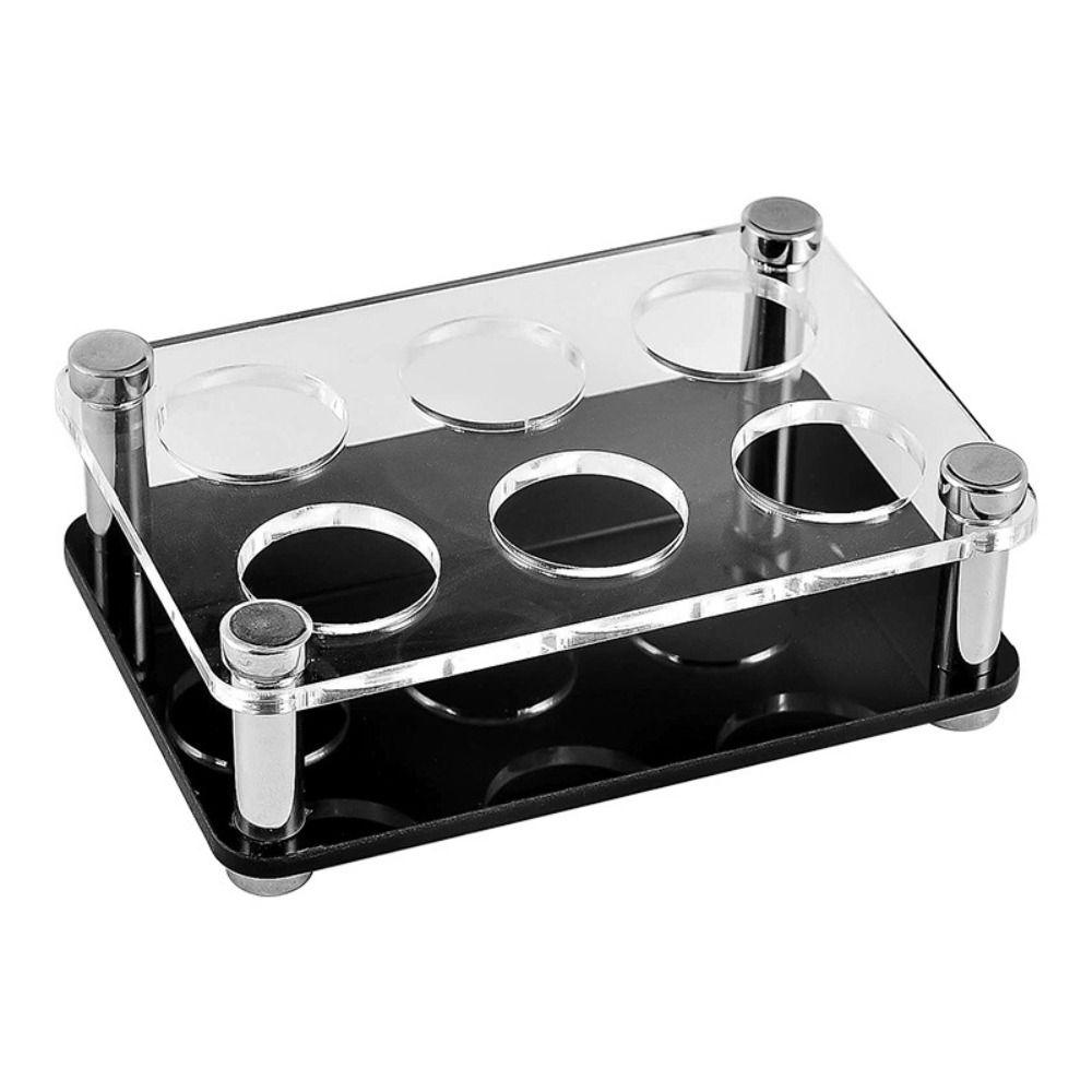 Multi-slots Wine Cup Holder 32/38mm Shot Glasses Holder Supplies Shelf Cup Serving Tray  Champagne