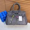 Niche Handbag Bag Ladies New Denim Large Capacity One Shoulder Messenger Platinum Bag