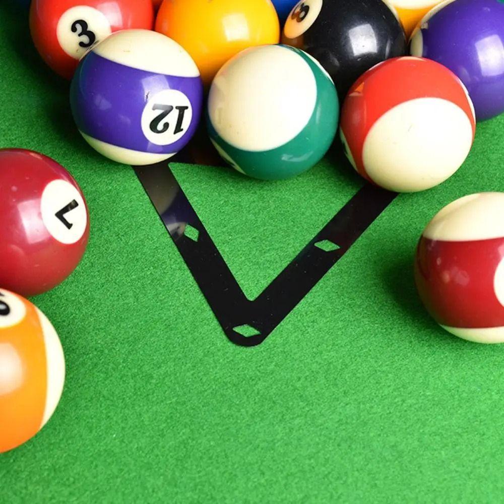 Reusable Billiard Placer Sticker 9/10 Ball Billiard Rack Sheet International Competitions