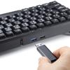 Sanwa Supply Компактная клавиатура с USB-концентратором, черная SKB-KG3UH3BK