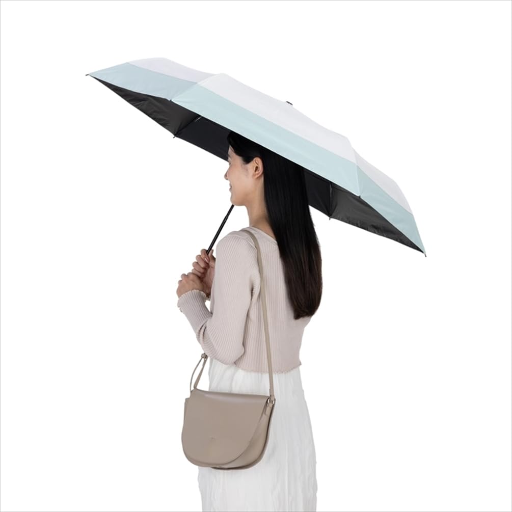 Ogawa складной мятный полностью УФ нагреватель воды для семьи Cynthia 54618 зонтик, женский зонт, кремовый, зеленый,