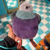 Плюшевая игрушка "Толстый голубь", 23 см, Мультяшная пушистая кукла-птица, Новогодний подарок, Кукла-питомец, Игрушка-компаньон, Украшения, Рождество, День рождения, Подарок для детей