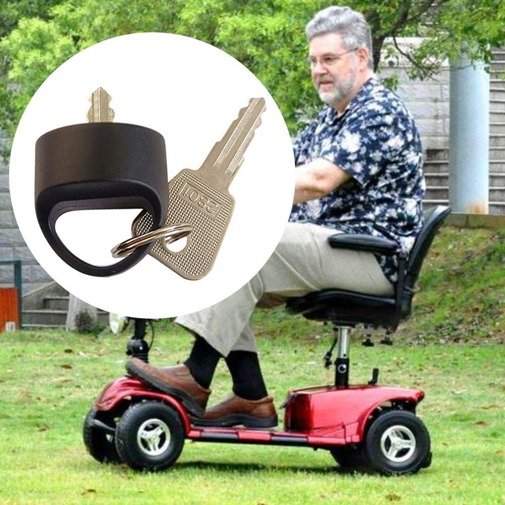 Водонепроницаемый Легко Вытягиваемый Набор Ключей Запасной Ключ для Инвалидной Коляски Ключ для Мобильного Скутера Велосипедные Аксессуары