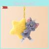 Tom And Jerry Plush Toy Anime Peripheral Backpack Pendant Keychain Holiday Gift