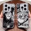 Прозрачный чехол для телефона Jujutsu Kaisen для iPhone 17 Air 16 e 15 14 13 12 11 Pro Max Plus Mini SE 2020 2022 Мягкий противоударный чехол Чосо