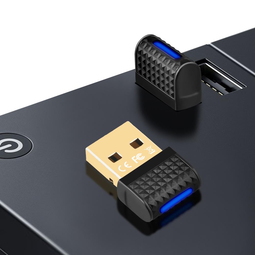 BT 6.0 Adapter USB BT 6.0 Dongle Wireless BT Transmitter Receiver for BT Keyboard/Mouse/Headphone/Speaker