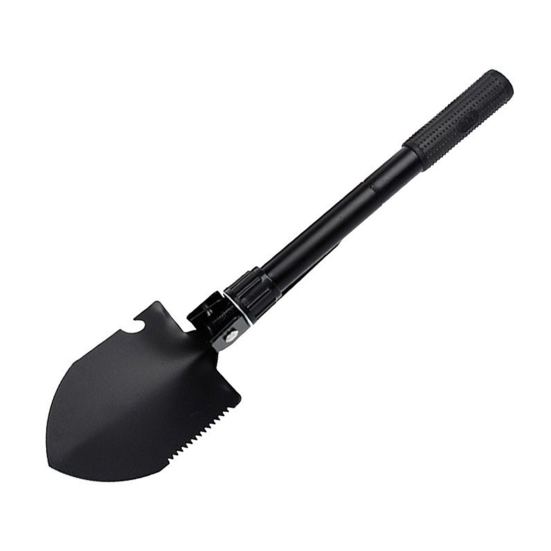 Складная лопата многофункциональная военная лопата с сумкой для хранения тактическая лопата для выживания на открытом воздухе для походов кемпинга сада использования